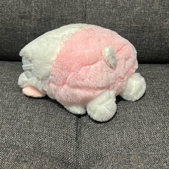 Hello Kitty Fluffy Coin Bag Kawaii Mini With Chain and Zipper Sanrio - Picture 3 of 4